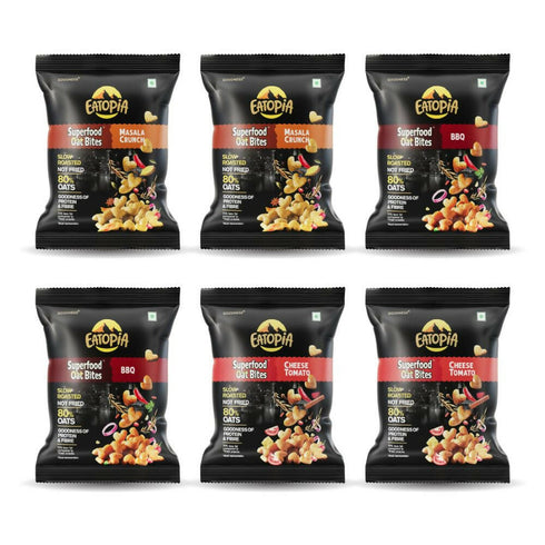 Eatopia Superfood Oats Bites | Assorted Combo