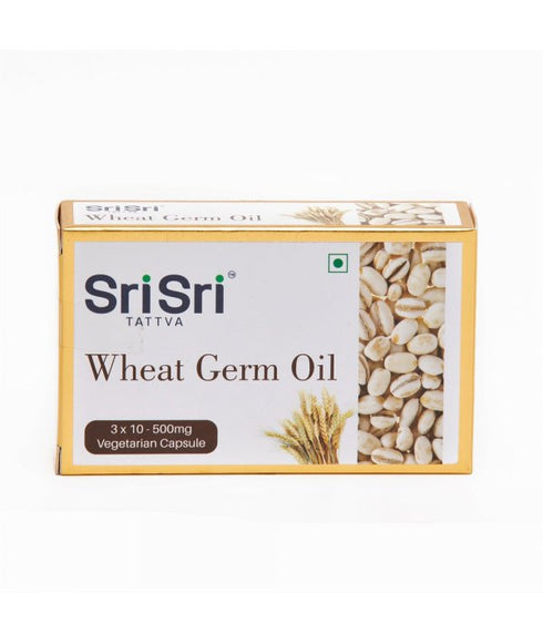 Sri Sri Tattva Wheat Germ Oil Vegetarian 30Caps