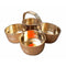 Haldi / Turmeric / Sandal Bowls Set of Four