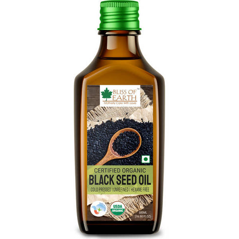 Bliss of Earth Certified Organic Black Seed Oil