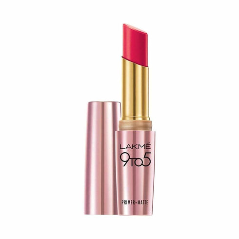 Lakme 9 to 5 Primer with Matte Lip Color | Rosy Mind