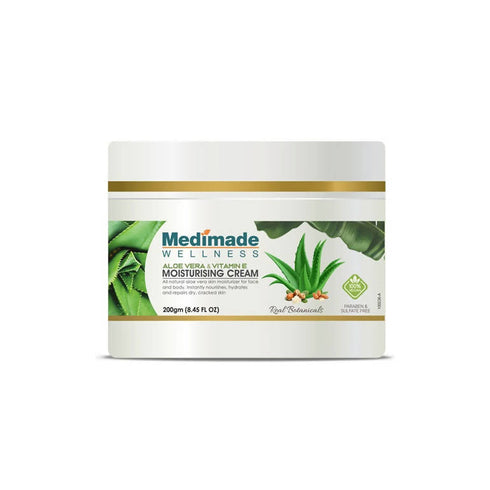 Medimade Wellness Aloe Vera & Vitamin E Moisturising Cream