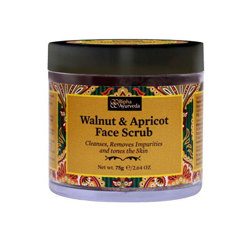 Bipha Ayurveda Walnut & Apricot Face Scrub