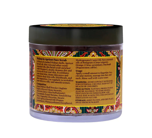 Bipha Ayurveda Walnut & Apricot Face Scrub