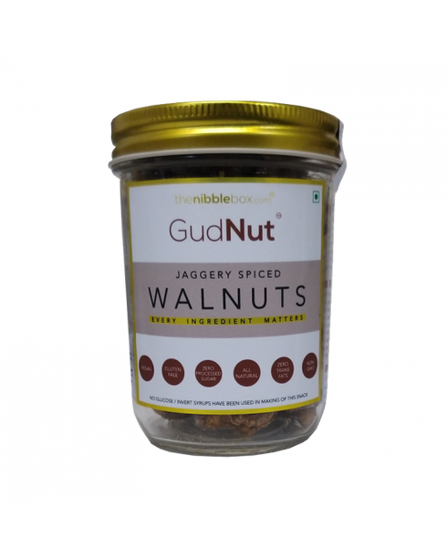 The Nibble Box Jaggery Spiced Walnuts
