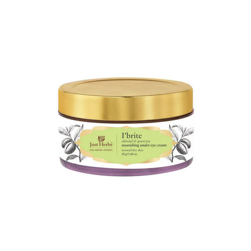 Just Herbs I'brite Almond & Green Tea Nourishing Under Eye Cream