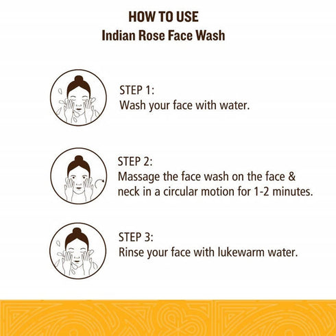 Soultree Indian Rose Face Wash With Turmeric & Honey