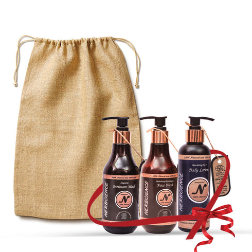 Herb Cience Women Care Combo | Face Wash 250ml Body Lotion 250ml and Intimate Wash 250ml