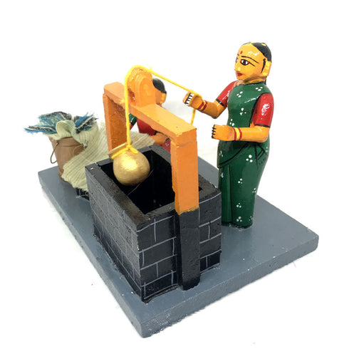 Water Well in Village Theme Kondapalli Toys