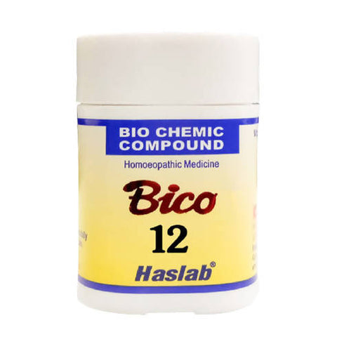 Haslab Homeopathy Bico 12 Biochemic Compound Tablets