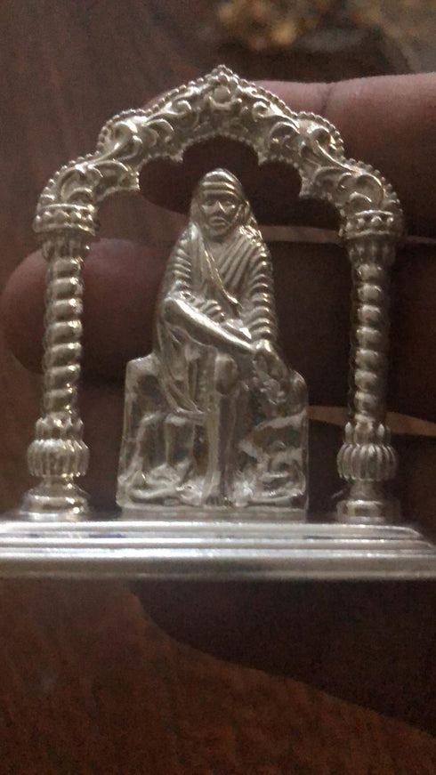 Pure Silver Sai Baba Idol 26g