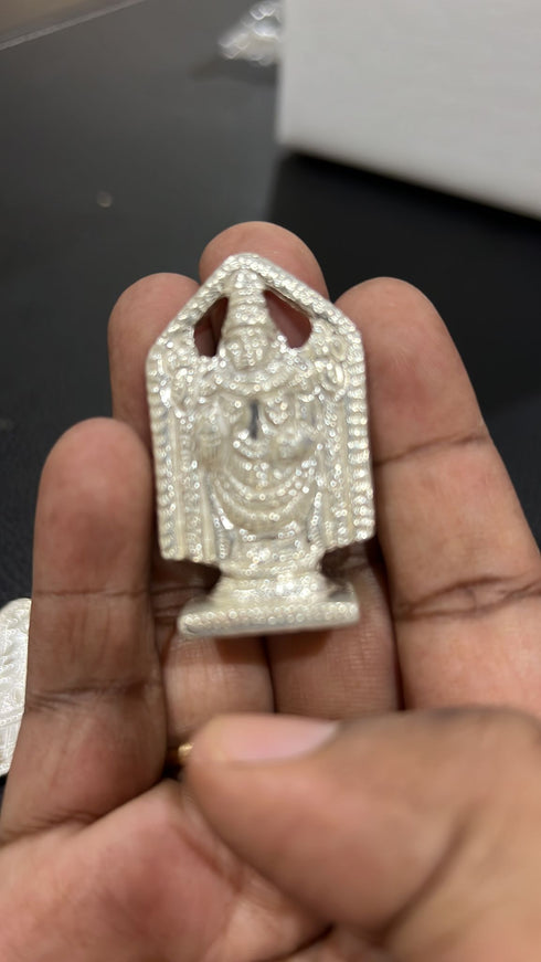 Pure Silver Venkateshwara Swami Idol 43g