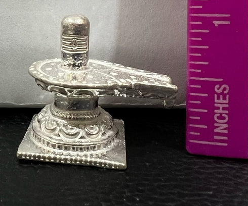 Pure Silver Shiva Lingam 40g
