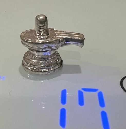 Pure Silver Shiva Lingam 17g