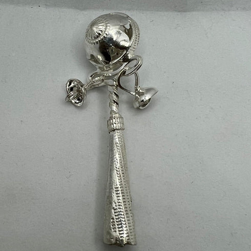 Pure Silver Toddler bell toy 12 grams