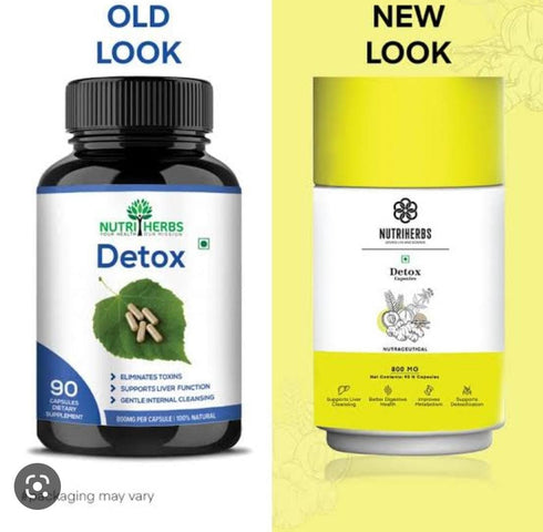 Nutriherbs Detox 800mg Capsules