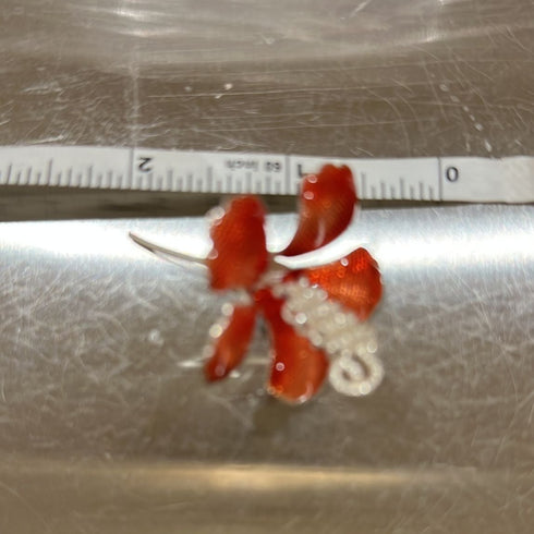 Pure Silver Hibiscus Flower 7g