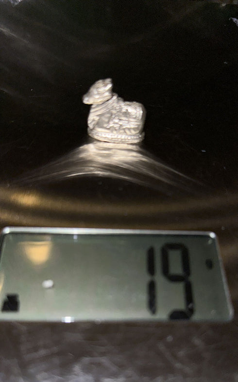 Pure Silver Nandi Idol 19g