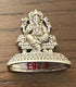 Pure Silver Ganesh Antique Idol 6 grams 1 Pcs