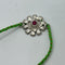 Pure Silver Rakhi For Bandhan