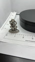 Pure Silver Oxidized Ganesh Antique Idol 23g