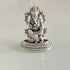 Pure Silver Oxidized Ganesh Antique Idol 23g