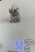 Pure Silver Lakshmi Narasimha Swamy Idol Antique 50g
