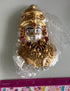 Pure Silver Lakshmi Mukhavada With Rubies and Coins 60g