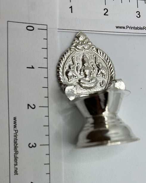 Pure Silver Kamakshi Diya 16g