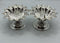 Pure Silver Flower Shaped Diya 46g Pair