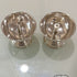 Pure Silver Big Size Deepam Pair 64g