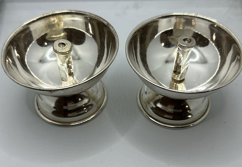 Pure Silver Big Size Deepam Pair 64g