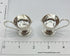 Pure Silver Pair Diyas With Handle 21g