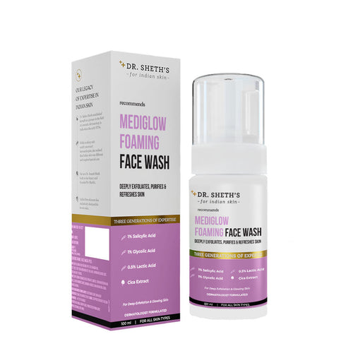 Dr. Sheth's Mediglow Foaming Face Wash 100ml