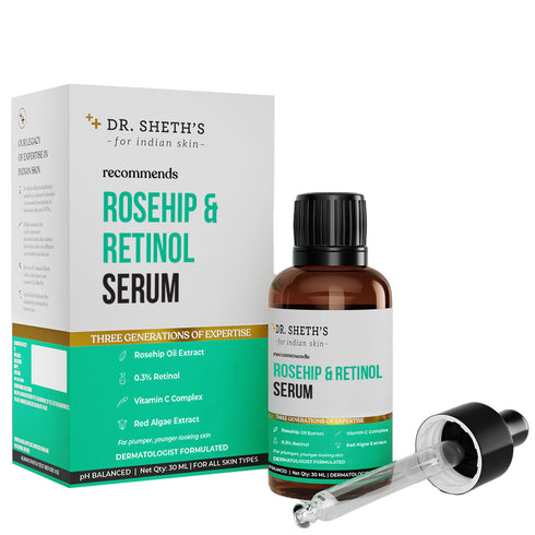 Dr. Sheth's Rosehip and Retinol Serum 30ml