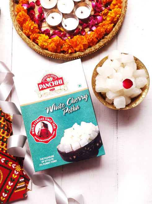 Panchhi White Plain Cherry Petha