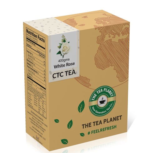 The Tea Planet White Rose Flavored CTC Tea