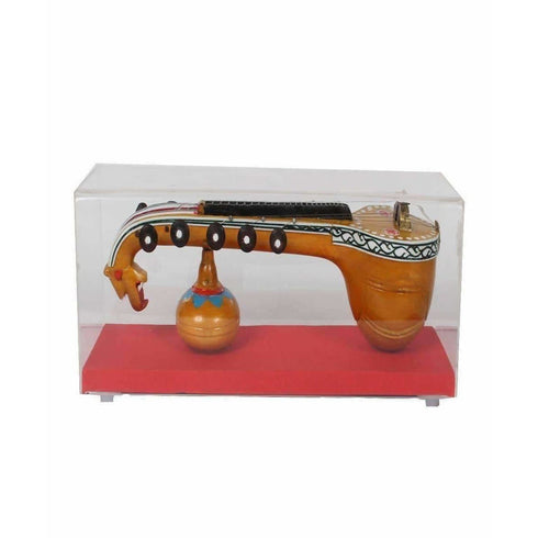 Bobbili Small Plain Veena with Frame
