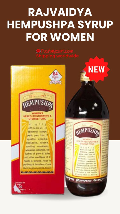 Rajvaidya Hempushpa Syrup For Women