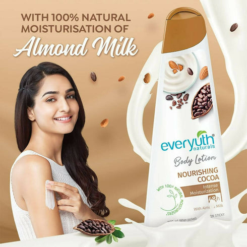 Everyuth Naturals Body Lotion Nourishing Cocoa