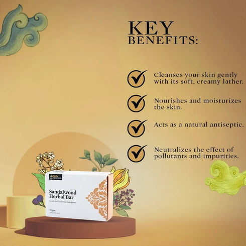 Bipha Ayurveda Sandalwood Herbal Bar