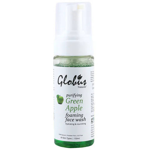Globus Naturals Green Apple Foaming Face Wash