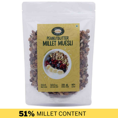 Millet Amma Peanut Butter Millet Muesli