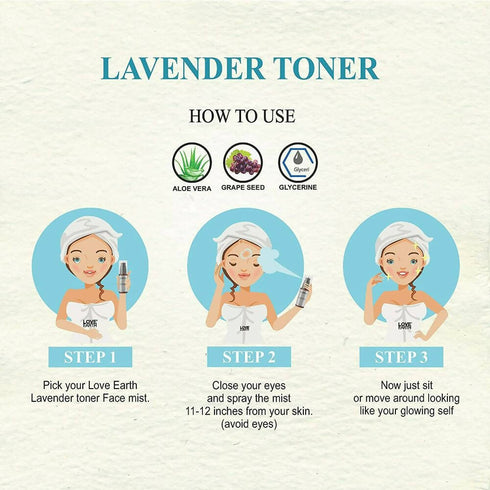 Love Earth Lavender Toner