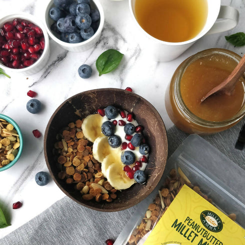 Millet Amma Peanut Butter Millet Muesli