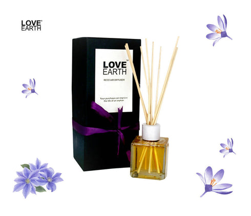 Love Earth Reed Diffuser Lavender