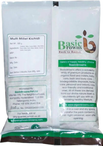 BasicBrowns Multi Millet Khichdi