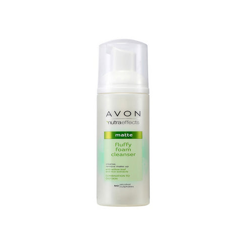 Avon Nutraeffects Matte Fluffy Foam Face Cleanser