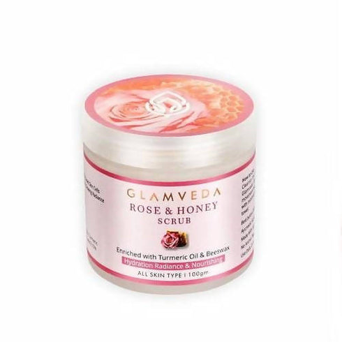 Glamveda Rose & Honey Nourishing Scrub