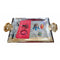 Diamond Shape Handle Tray Combo Set